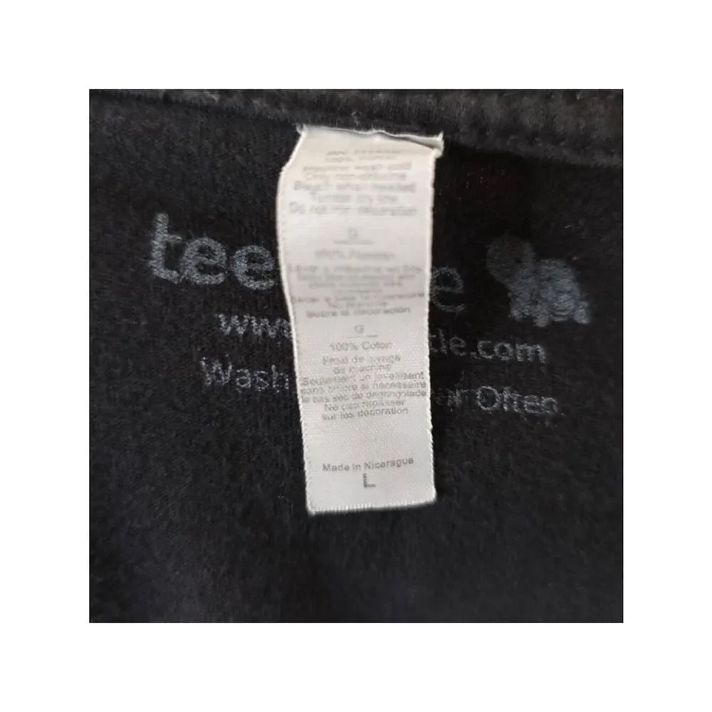 This Is Boo Sheet T Shirt Mens Size Large Black Ghost Halloween Funny Humor Joke